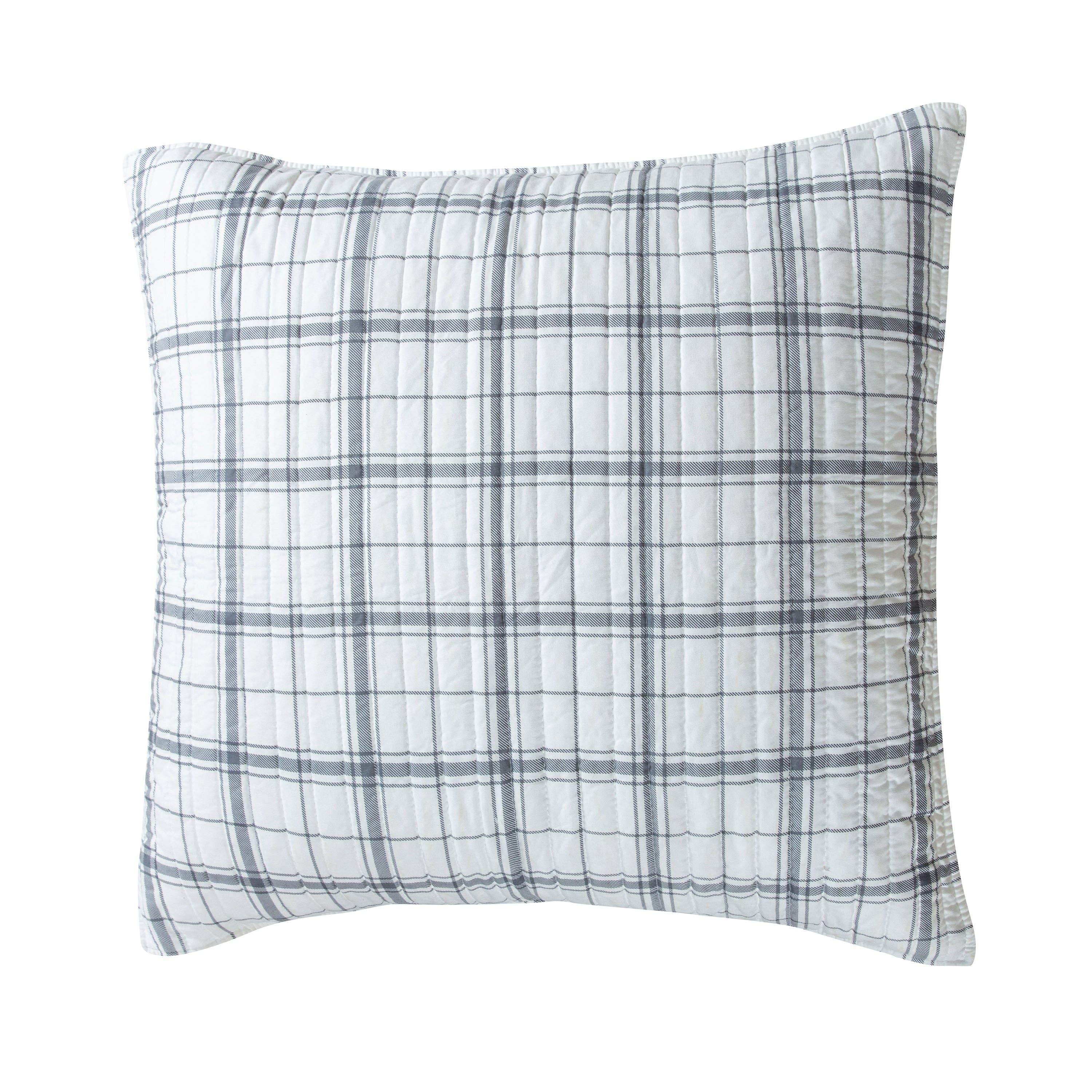 Levtex Home - Wholesale Bedding Pillowcase/Sham - Sleigh Bells Grey Euro Sham0