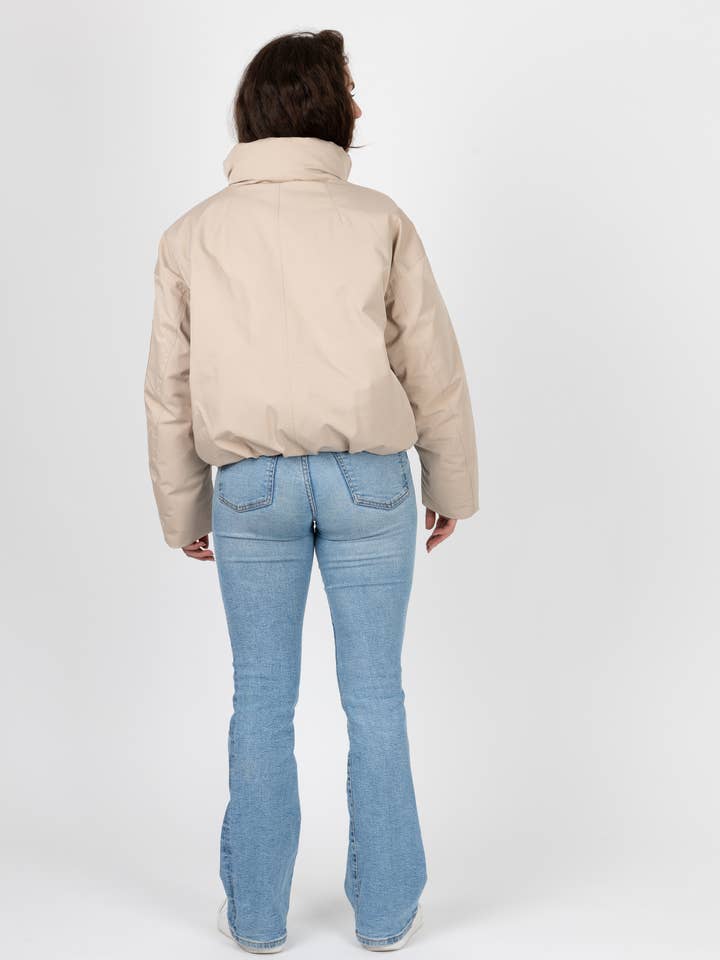 KZELL PARIS - Wholesale Raincoat - Women's - WATERPROOF BUBBLE-EFFECT JACKET2