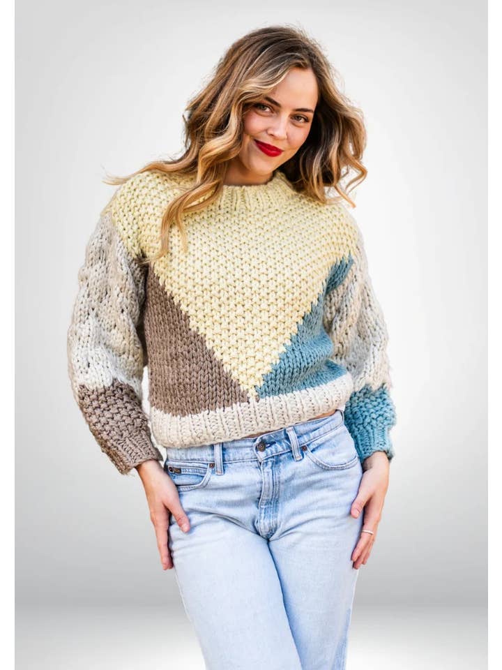 Hyams Handmade Jumper | Lemon for wholesale on Faire