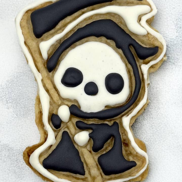 Lil Grimster Organic Dog Cookie for wholesale by Pupcakes and Pawstries Barkery