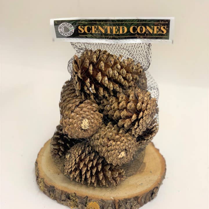Winter Woods - Wholesale Decorative Tabletop Object - Evergreen Scented Pinecones1