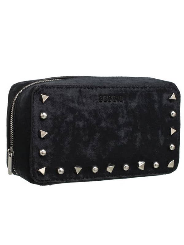 Studs Velvet Crossbody & Bum Bag for wholesale by Bessie London
