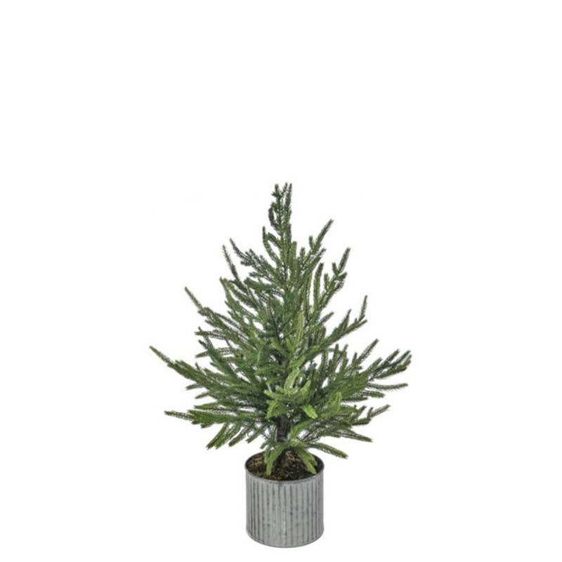 Will's Company - Wholesale Artificial Plant - Potted Artificial Norfolk Pine Tree - 28"0