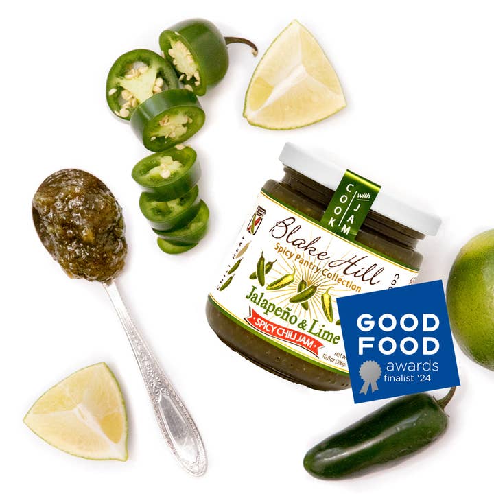 Blake Hill Preserves - Wholesale Jam/Jelly - Jalapeno & Lime Spicy Chili Jam: Good Food Award Winner 20241