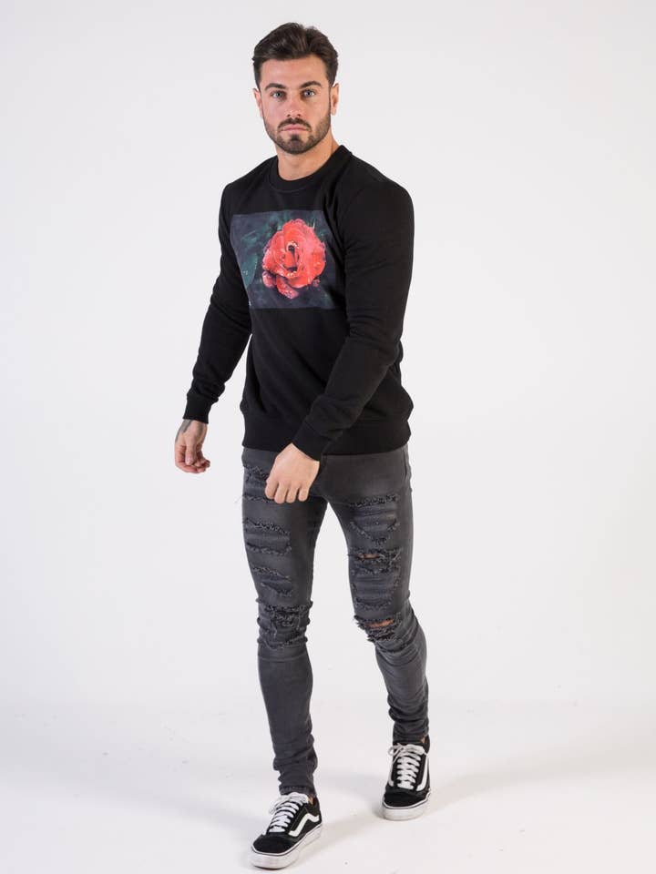 Röse Sweatshirt for wholesale by HÖRFA