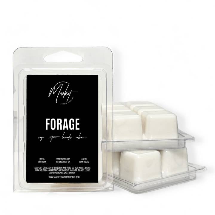 FORAGE SOY WAX MELT for wholesale by Market Candle Company