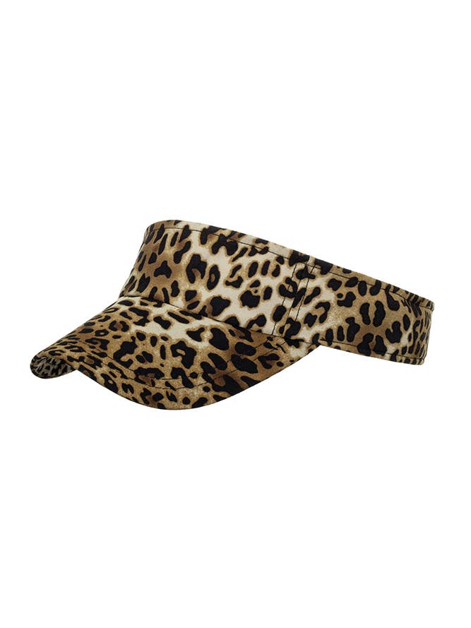 Gorra de béisbol con parte superior vacía de leopardo Gorra solar ZMM008 para venta al por mayor de UNISHE