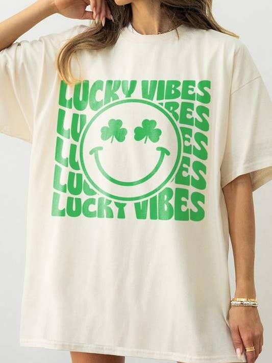 Flarix - Wholesale Tunic - Women's - lucky vibes st patrick s comfort colors4