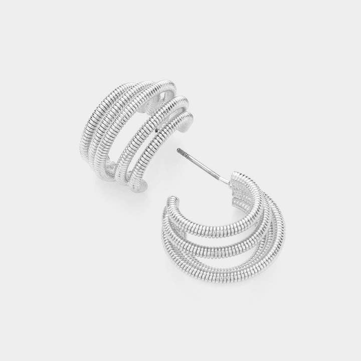 Sensibling Corp. – Engroshandel Hoops – Metal Coil Hoop Øreringe1