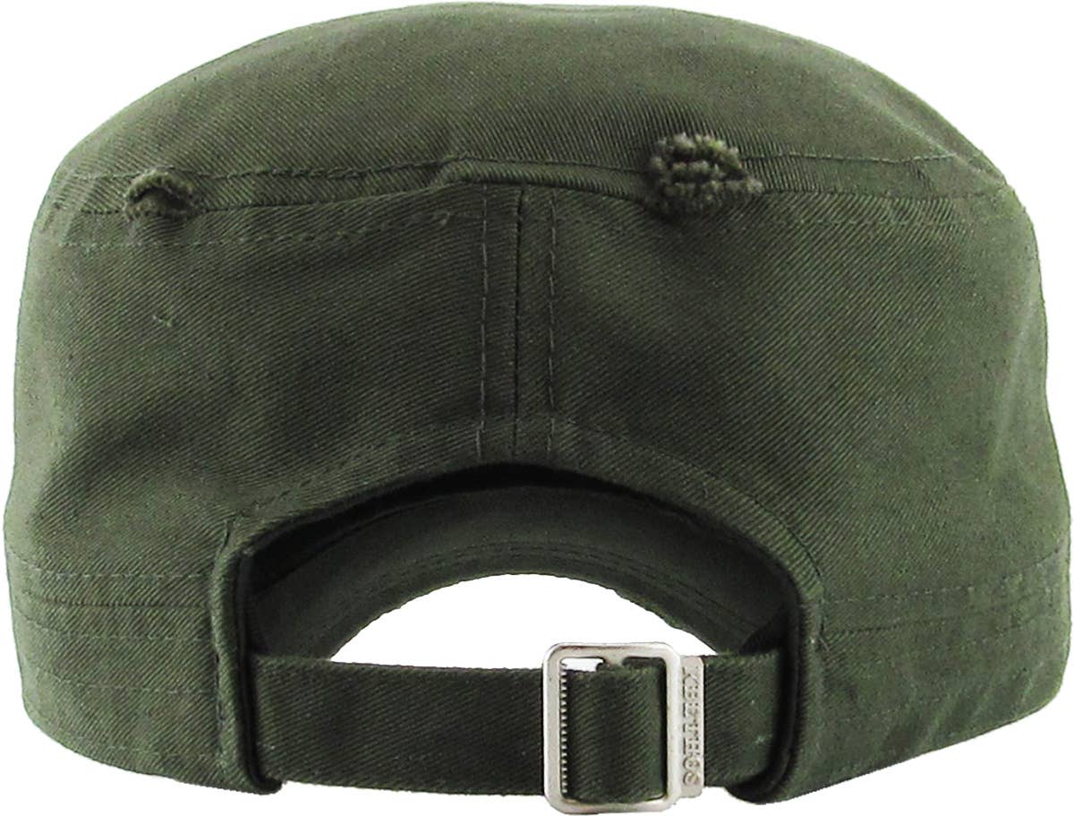 KBETHOS – wholesale Baseball cap – Men's – Distressed Army Cap (Adjustable)45