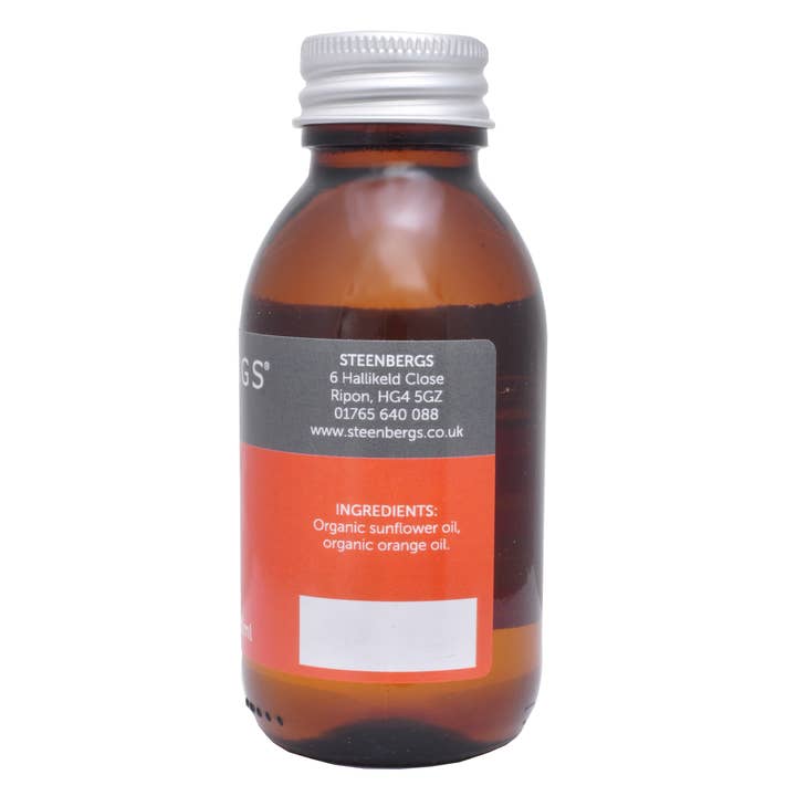 Orange Extract, Organic 100ml for wholesale by Steenbergs