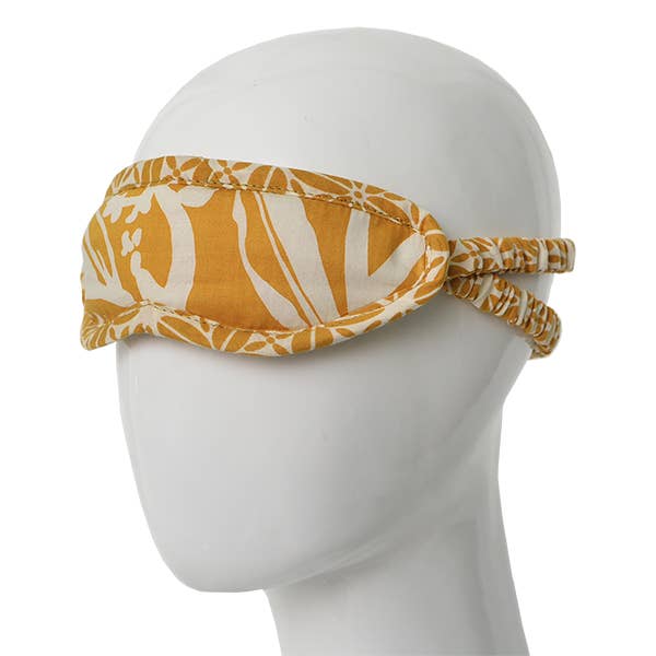 Eyeshade Cotton l Turmeric for wholesale by Balizen Direct from Bali