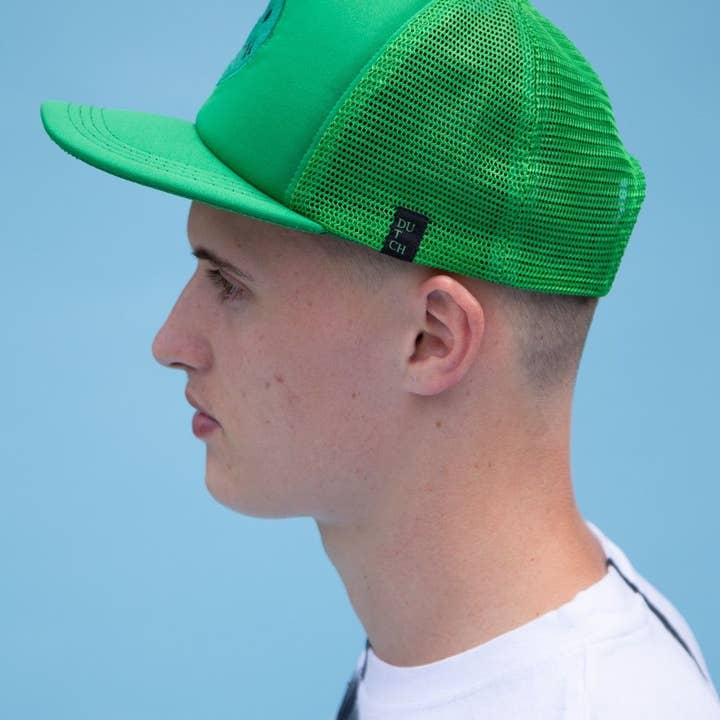 Verde Bottega Cappello da camionista Dutch Mesh - Adulti Bottega Green in vendita all'ingrosso su Faire