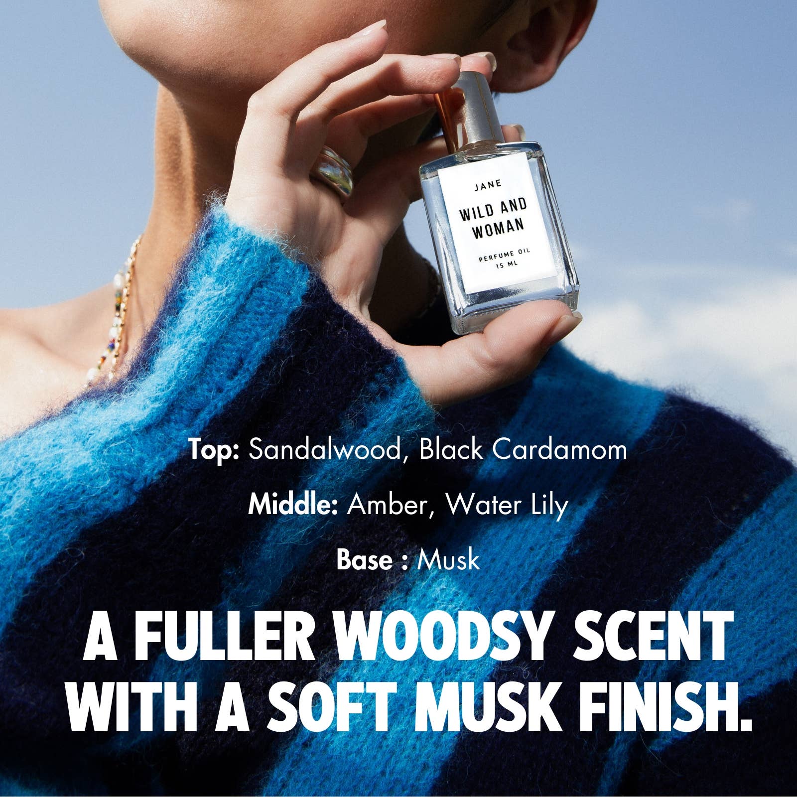 Wild and Woman Perfume - Wholesale Roll-On Fragrance - Jane Perfume Oil - The Child Of Nature - Santal Fragrances2