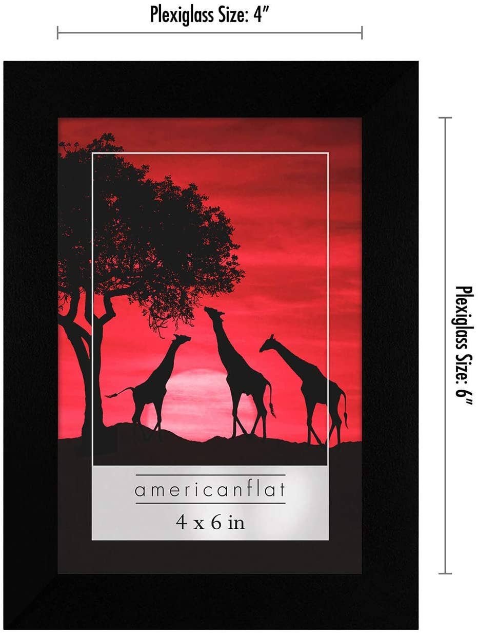 Black Americanflat Gallery Wall Frame Set - Set of 6 & 12 for wholesale on Faire25