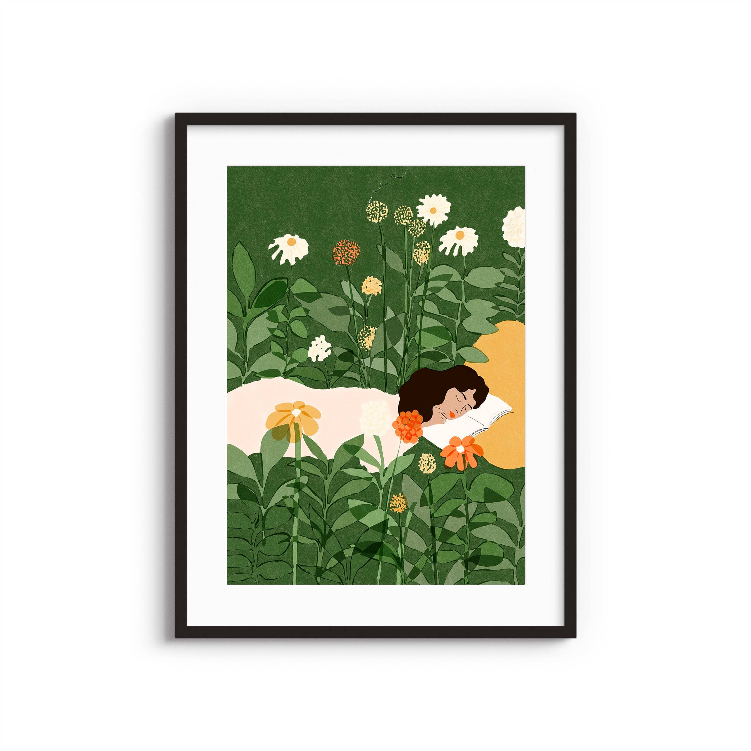 Alja Horvat d.o.o. - Vente Affiche d'art - Impression artistique sur des livres et des fleurs3