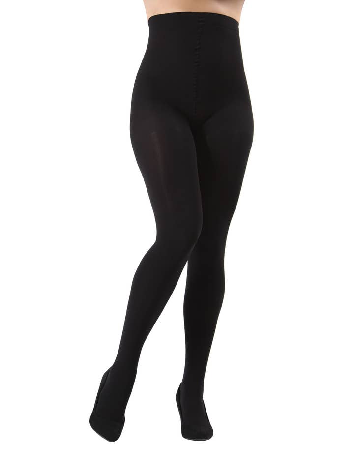 MeMoi Completely Opaque Control Top Tights for wholesale by Infinity Classics International Inc.