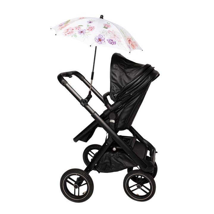 Bellasol – wholesale Paraply – Barn – Parasoll vit blomma