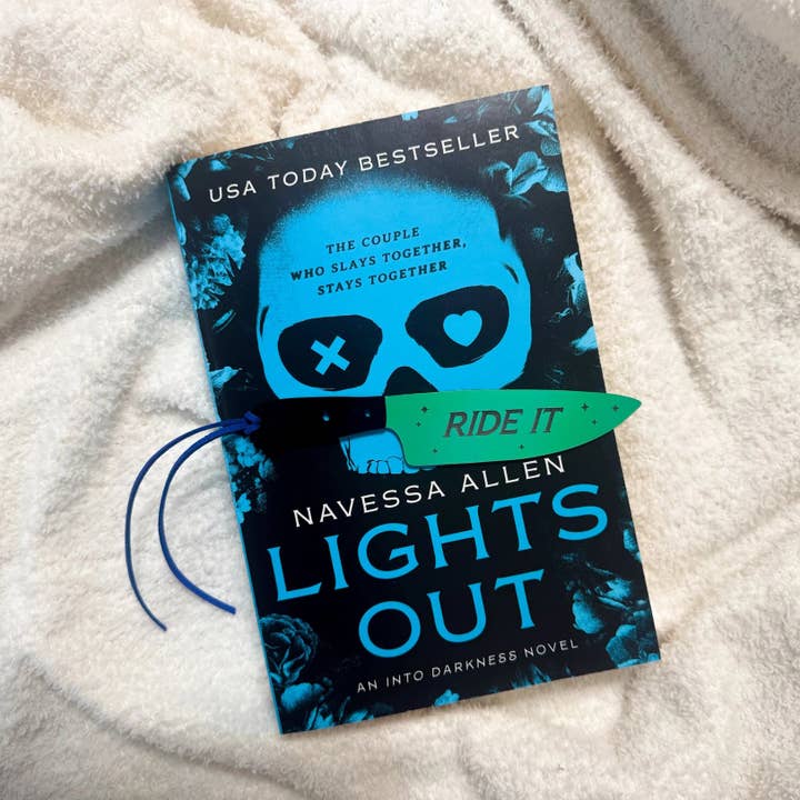 Scribbles Wholesale - Wholesale Bookmark - Ride It - Knife Bookmark 3