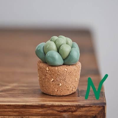 Gohobi （We cover U.S. import duties） - Wholesale Decorative Tabletop Object - Gohobi Handmade Cactus Ceramic Ornament (Short version)4