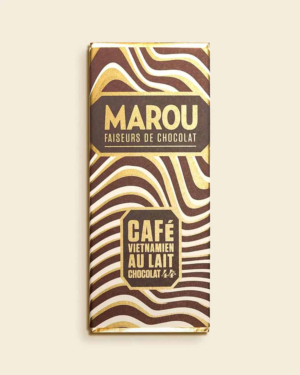 Marou Chocolate - Wholesale Chocolate - Marou Ca Phe Sua (Vietnamese Coffee) Milk Chocolate 44% Mini