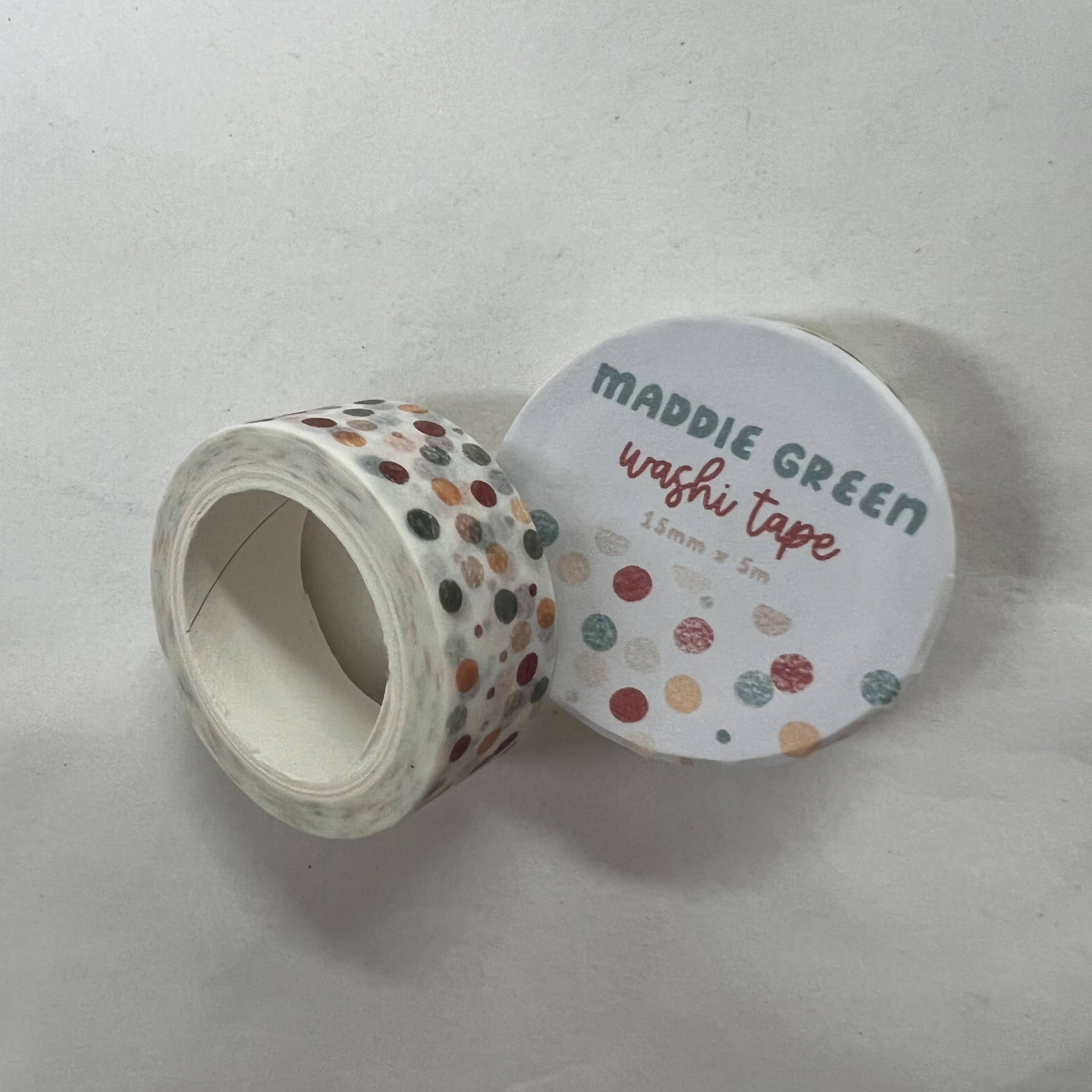 Maddie Green Designs - Wholesale Washi Tape - Polka Dot Signature Washi Tape3