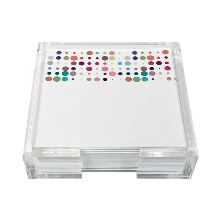 Tarjetas de Nota Mod Confetti Andre con Soporte de Acrílico para venta al por mayor de Nicolette Mayer Collection