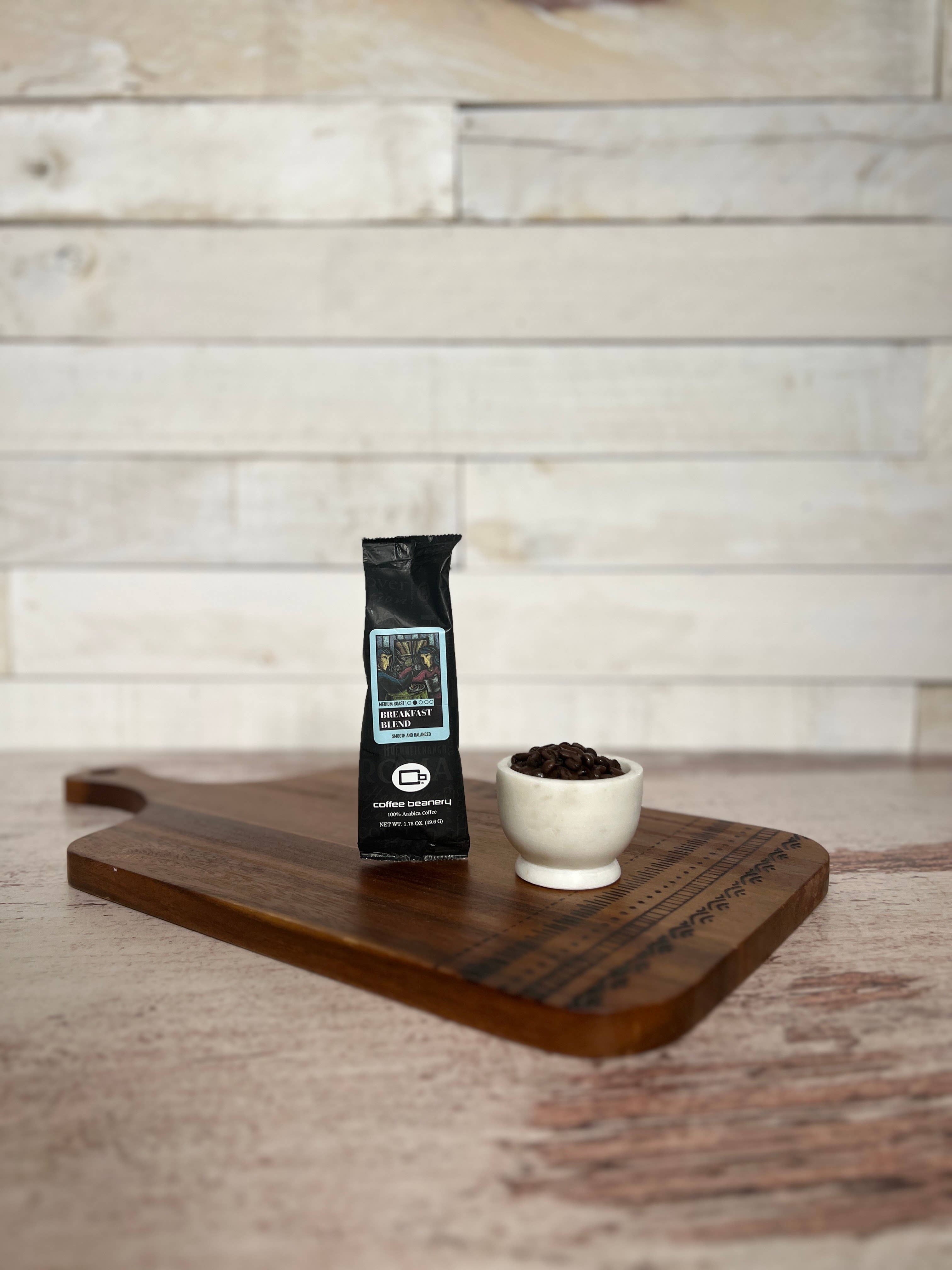 Coffee Beanery - Wholesale Ground Coffee - Breakfast Blend Specialty Coffee | 1.75 oz One Pot Sampler2