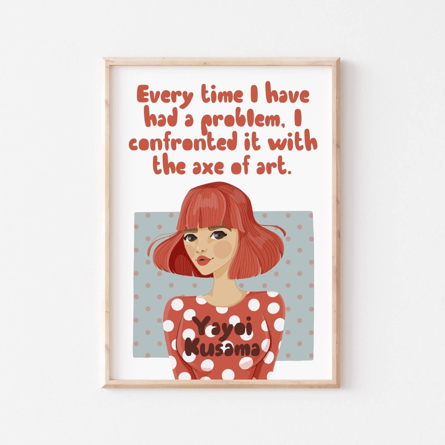 Another Wild Story - Wholesale Art Print - Yayoi Kusama Wall Art0