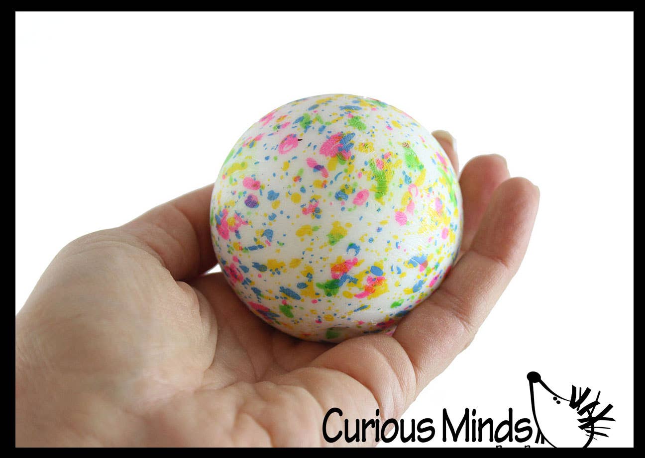 Curious Minds Toys - Wholesale Stress Relief Ball/Dough - 1 Jaw Breaker Stress Ball - Candy Durable Soft Bouncy Ball2