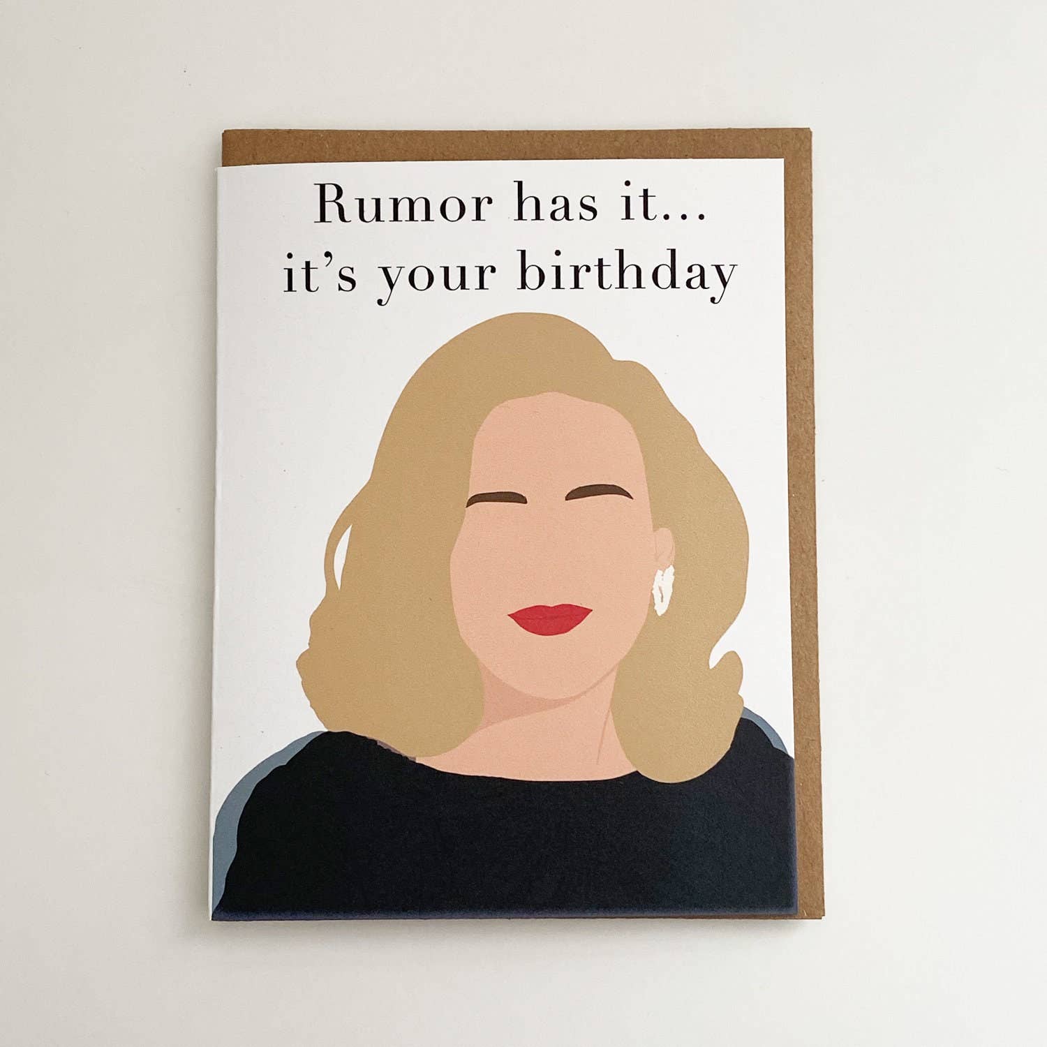 Smar Art – wholesale Birthday card – Adele Card | Rumor Has It, It's your Birthday0