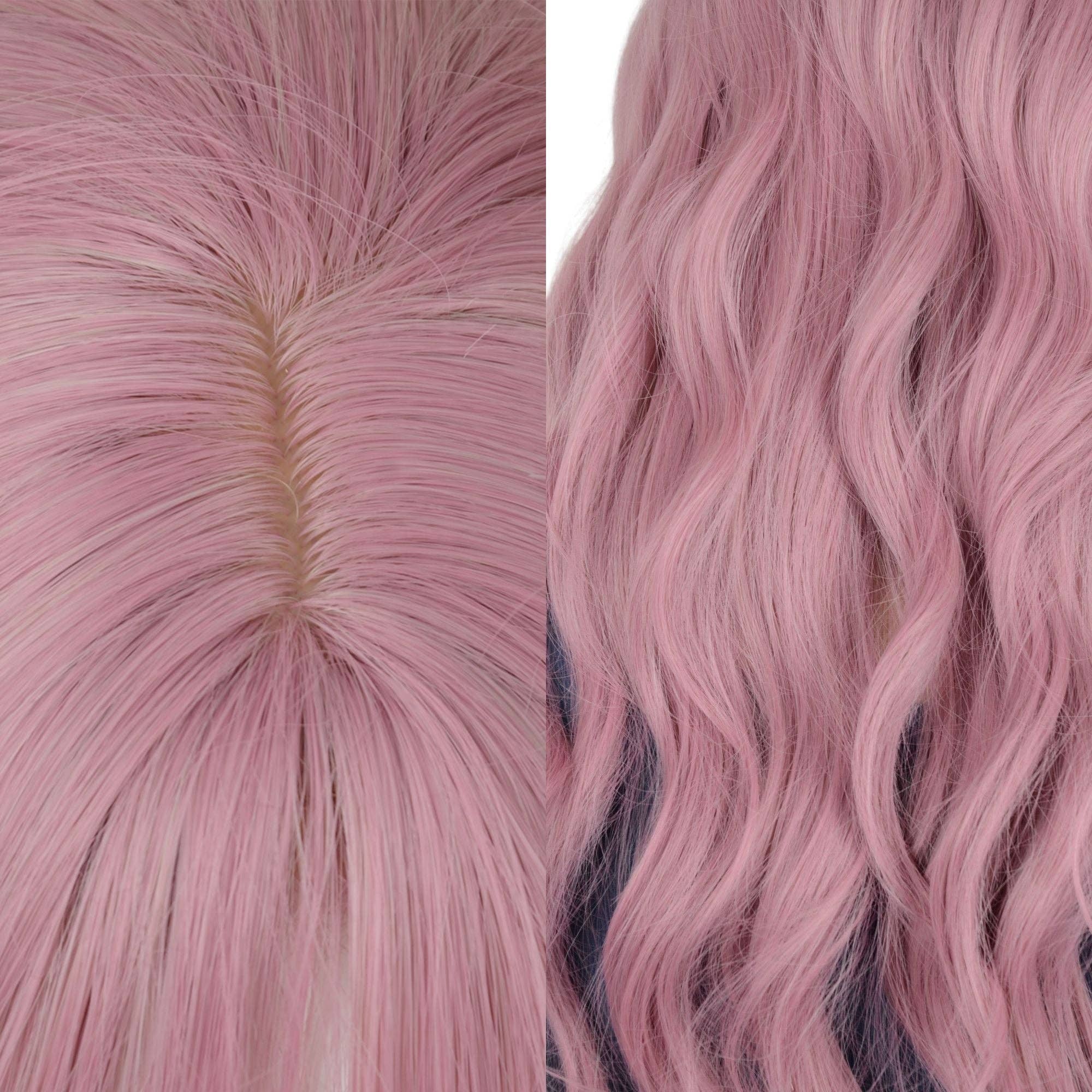 AK Brand - Wholesale Wig/Hair Piece - Long White Blonde Synthetic Wig with Bangs10