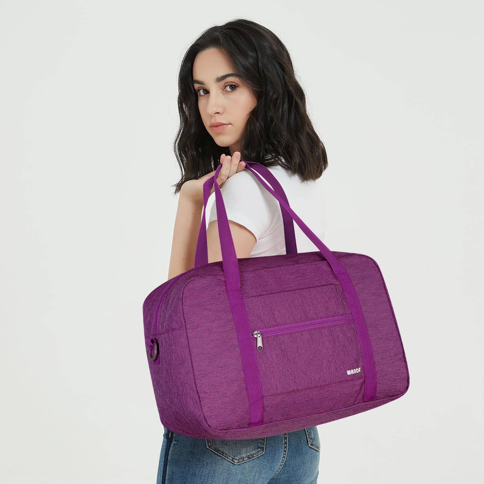 wandf - Wholesale Weekender Bag - Women's - Airplane Personal Item Travel Bag Best Underseat Bag WF112247