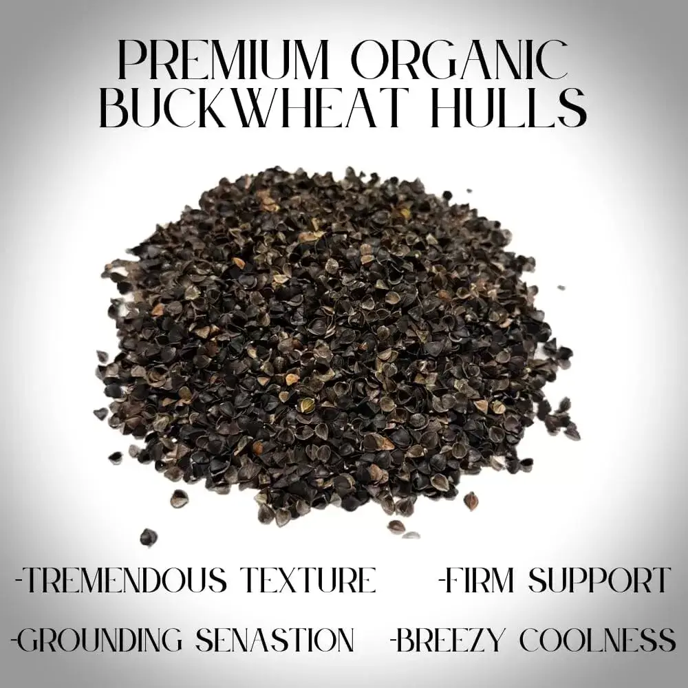 Orimono Elegance – material para artesanato por atacado – Casca Natural de Trigo Sarraceno – Pacote a Granel de 2,3 kg6