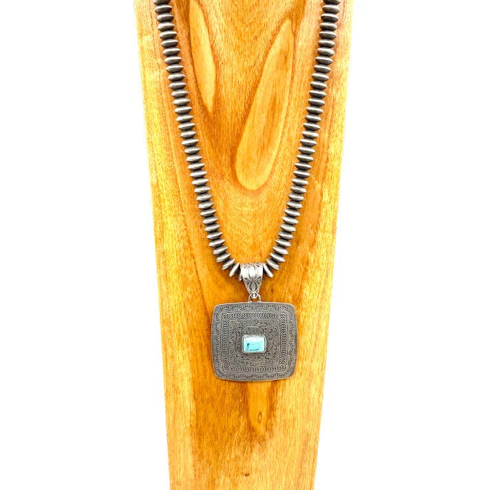 NKS220315-01SLV for wholesale by Western Elite Jewelry