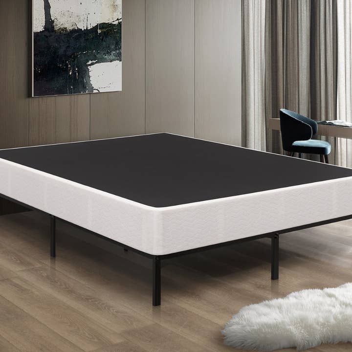 Home Design Clara Wood Box Spring For Adult, Easy Assemble for wholesale by Home Design