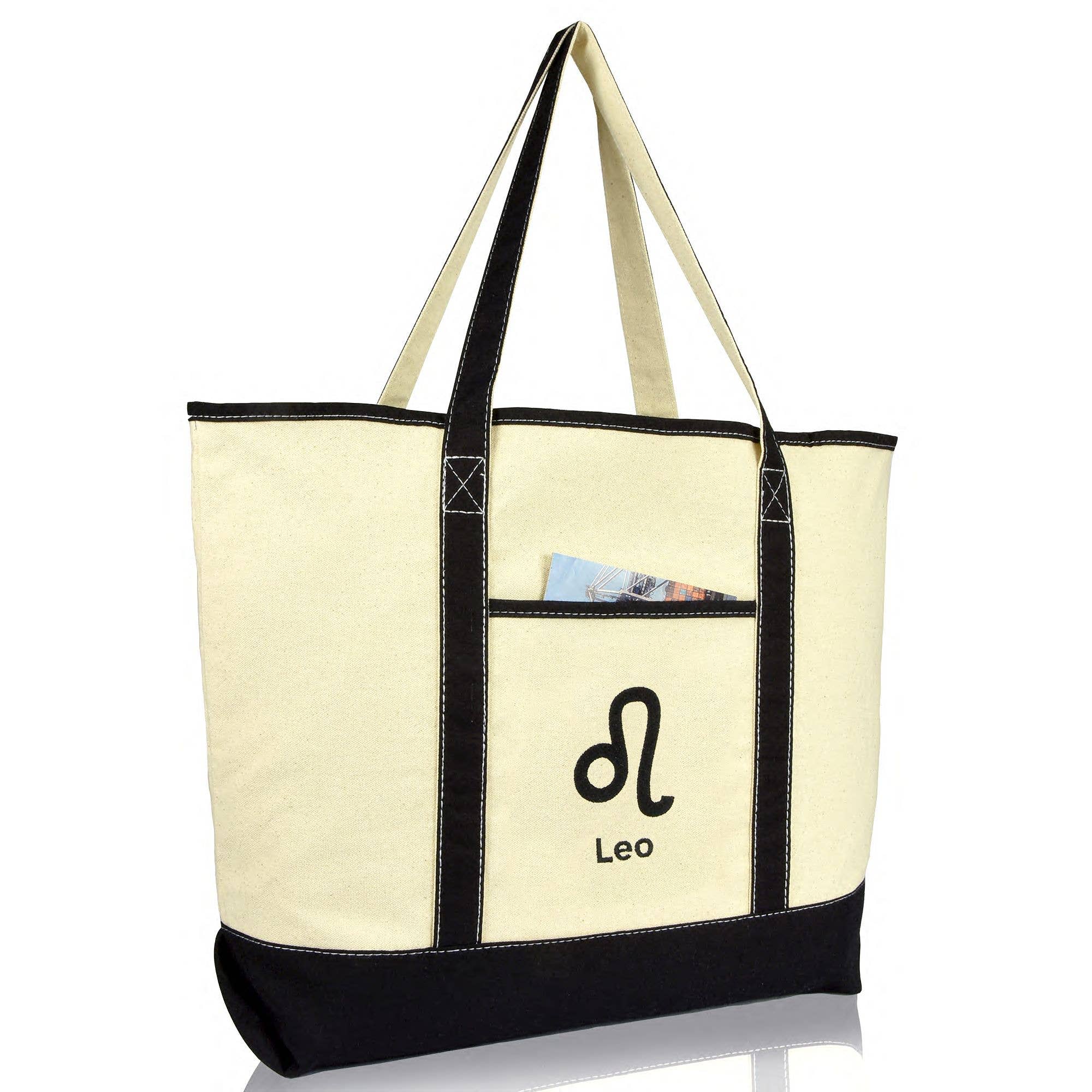 Dalix - Wholesale Tote Bag - Women's - DALIX Zodiac Sign Tote Bag  Horoscope Astrology34