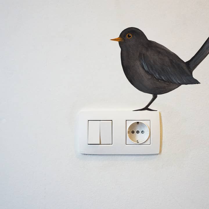 Lotte Drouen – wholesale Wall stencils – Wall sticker Merel M1