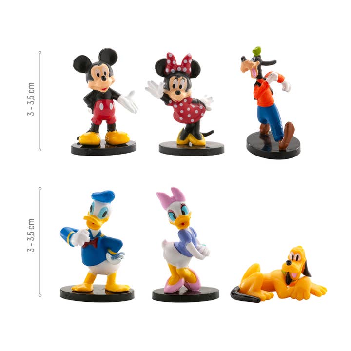 dekora - Wholesale Decorative Figurine - DISNEY PVC MICKEY & FRIENDS 3-3.5CM BLISTER KIT1
