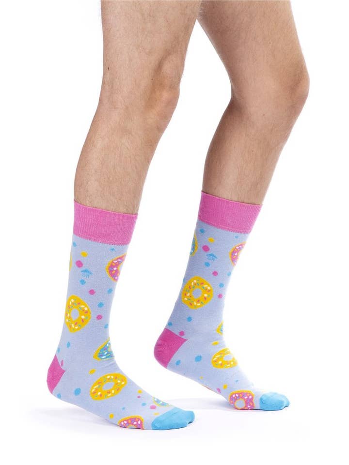 CalzeMie – Großhandel Socken - Unisex – Donut-Design-Socken1