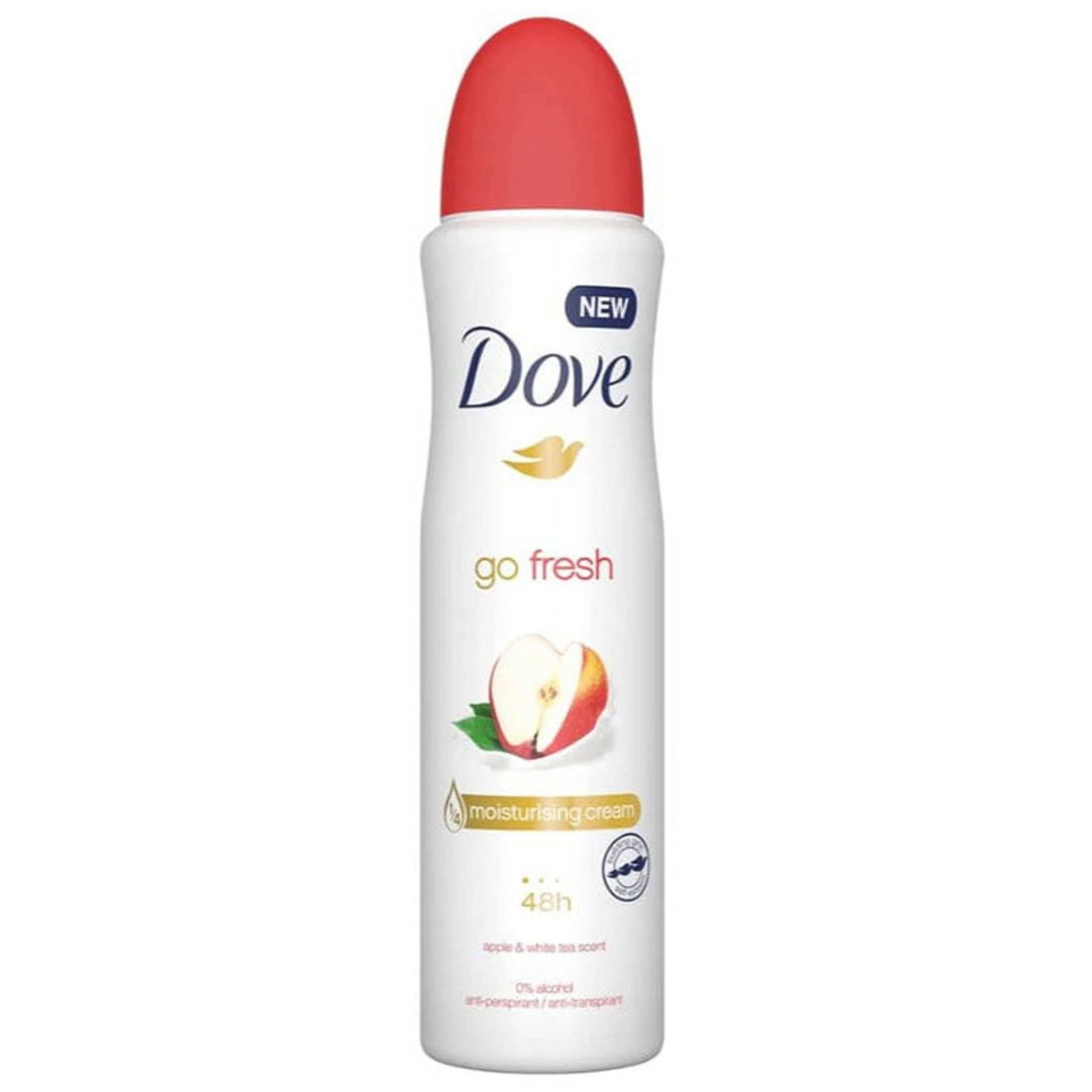 Bam Deals - Wholesale Deodorant - Women's - Dove Advanced Care Dry Spray Antiperspirant Deodorant for Women, Apple & White Tea, 8.5 fl oz1