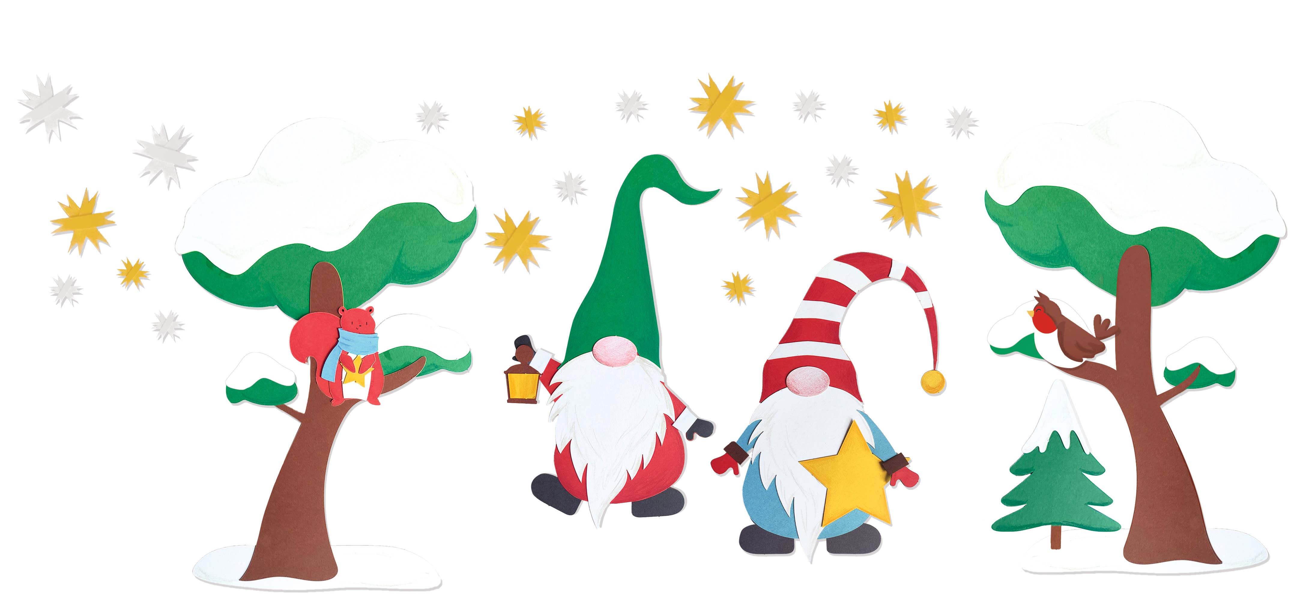 URSUS® / Buntpapierfabrik Ludwig Bähr GmbH & Co. KG – wholesale DIY craft kit – “Winter Magic” window picture2