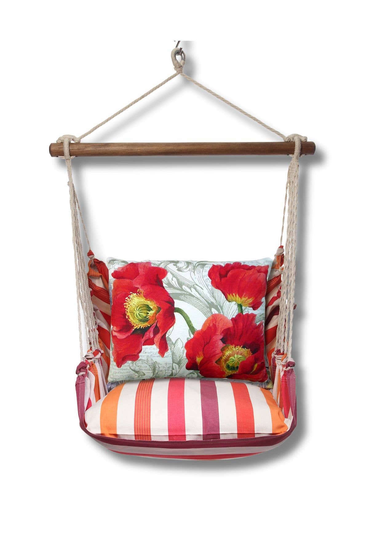 Magnolia Casual - Wholesale Swing Set - Hammock Swing 4-Piece Set indoor / outdoor - Cristina Stripe14