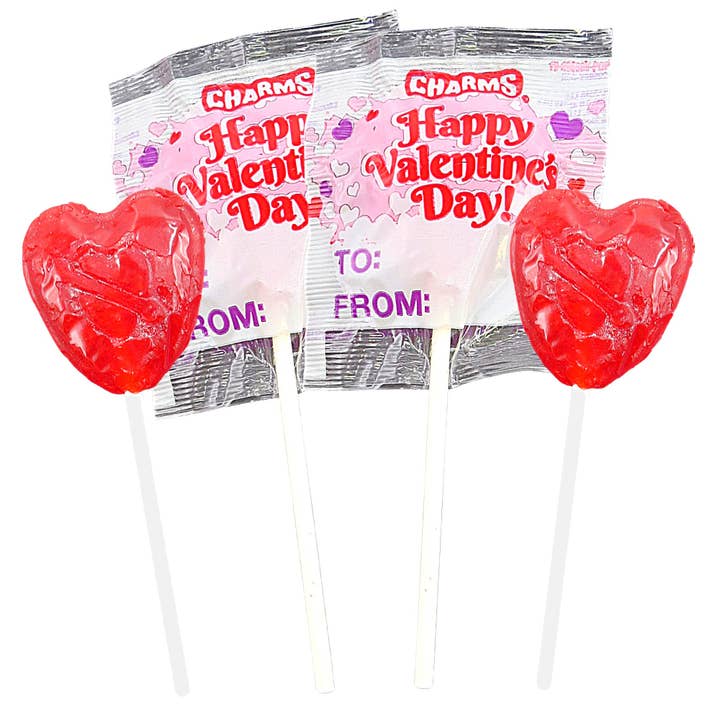 I Got Your Candy - Wholesale Lollipop - Charms Valentine Heart Pops 13.75oz -12ct1