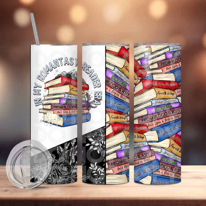 Hello Sunshine Boutique - Wholesale Insulated Mug/Tumbler - In My Romantasy Reader Era Tumbler