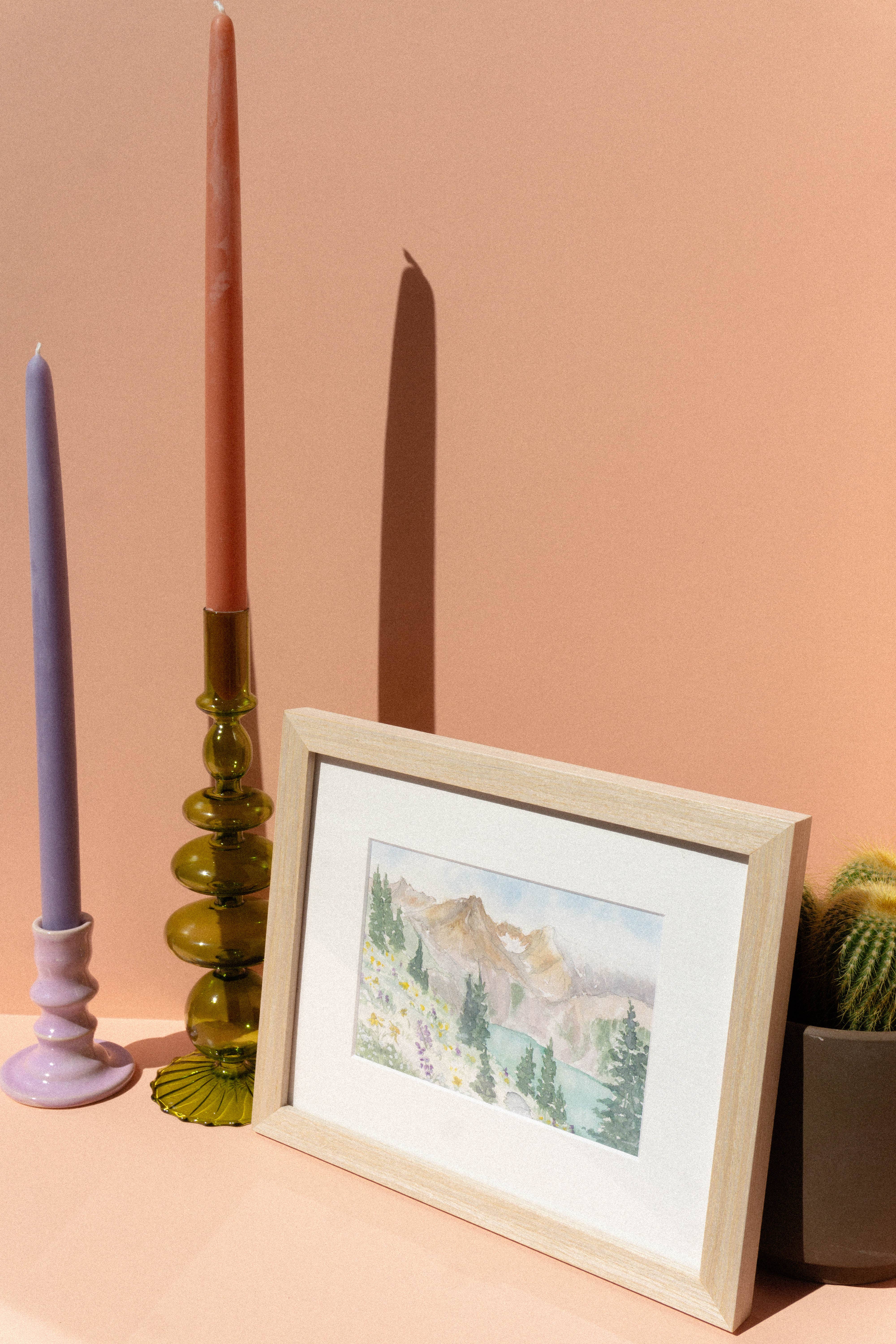 Mel K. Olrich Art - Wholesale Art Print - Southwest Colorado lake with wildflowers, art print1