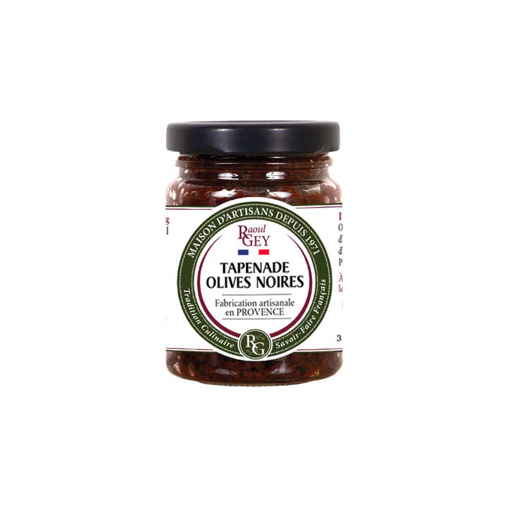 Black Tapenade 90 g - Raoul Gey - 39671 for wholesale by Maison RGEY