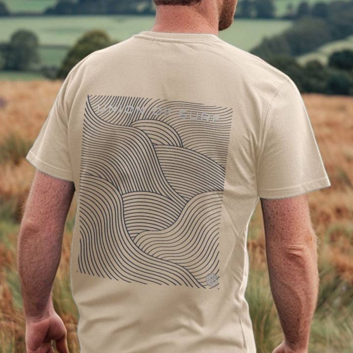 Union Waves T-Shirt- Graphic Tees for wholesale by Union of Surf