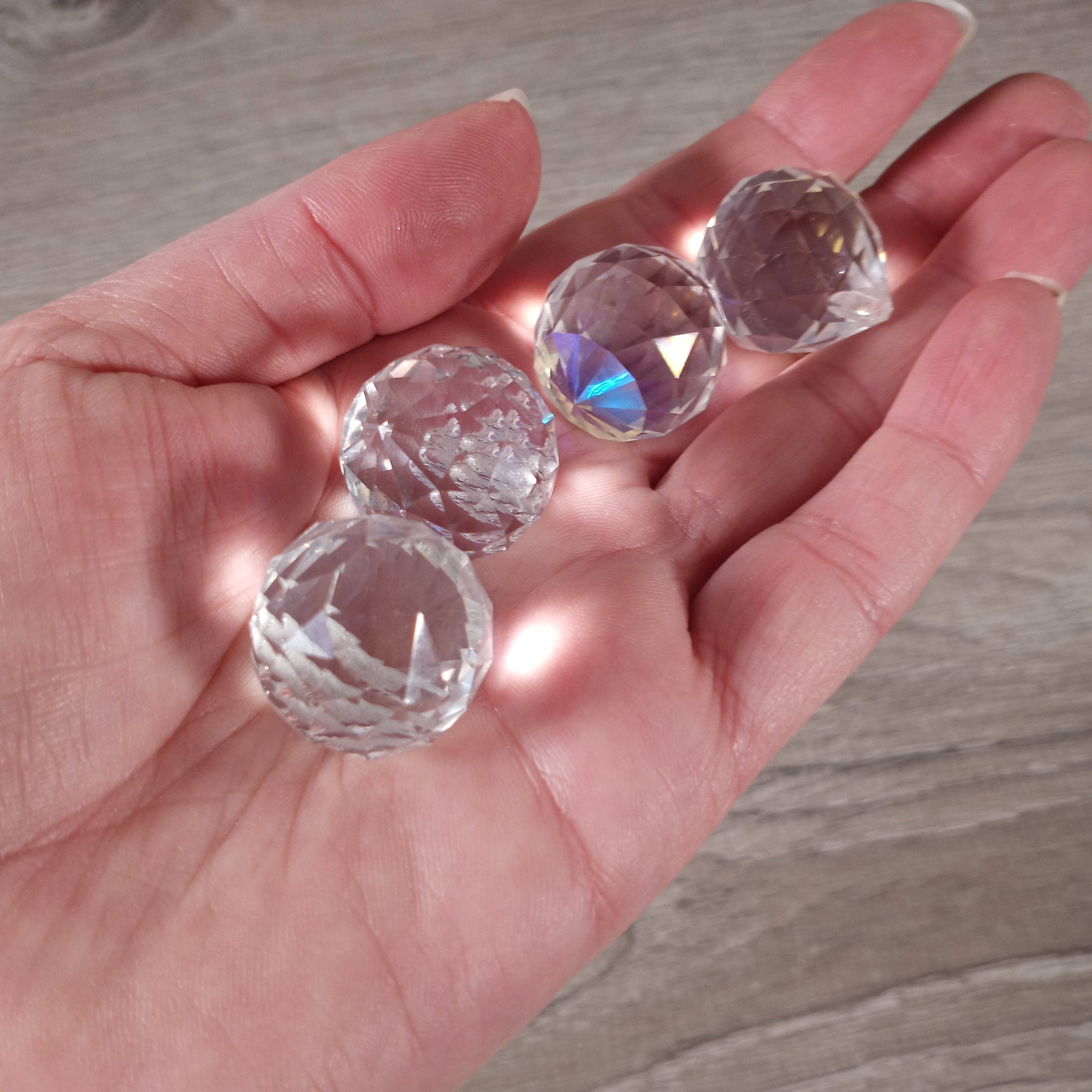 Keystone Crystals - Wholesale Spiritual Stone/Crystal - Suncatcher Leaded Glass Faceted Feng Shui 20 mm Bead6