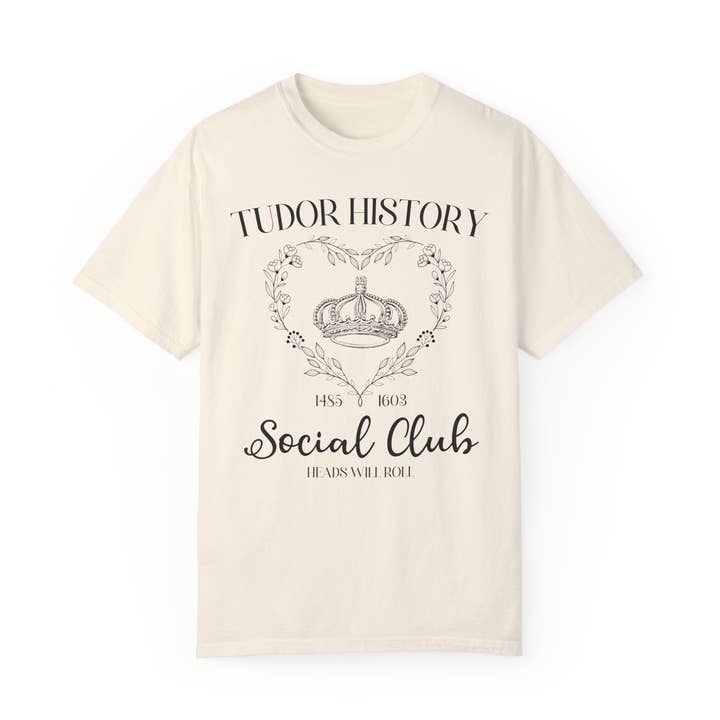 Opal and June - Wholesale Screen Printed T-Shirt - Women's - Tudor History Tee Shirt7